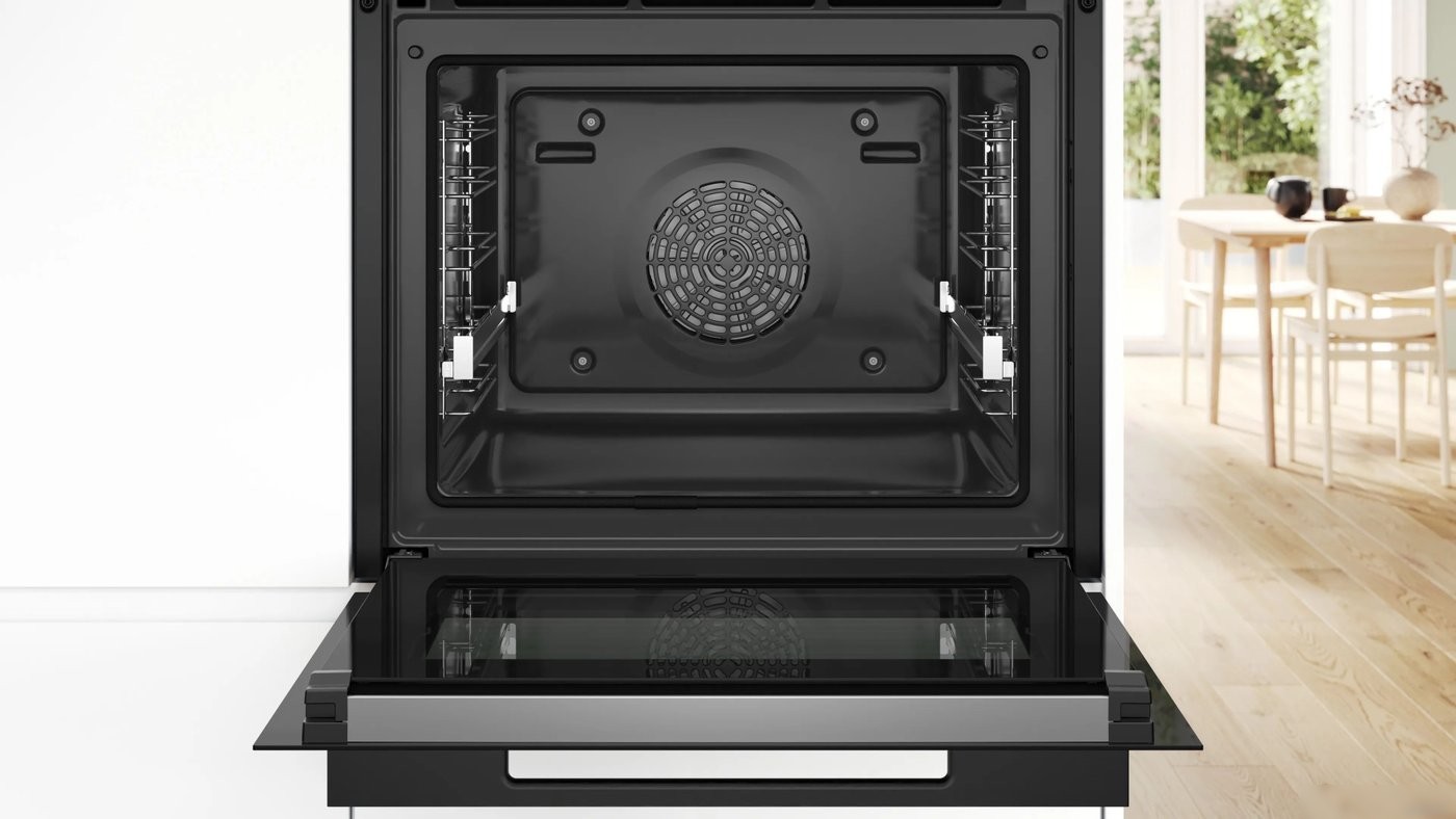 Электрический духовой шкаф Bosch Serie 8 HRG978NB1