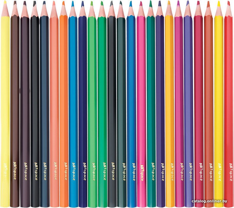 Набор цветных карандашей ArtSpace Подводный мир 259769 (24 цв)