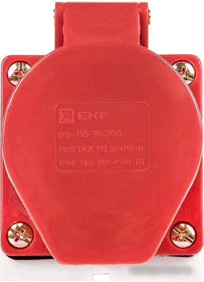 Розетка промышленная EKF PROxima PS-115-16-380