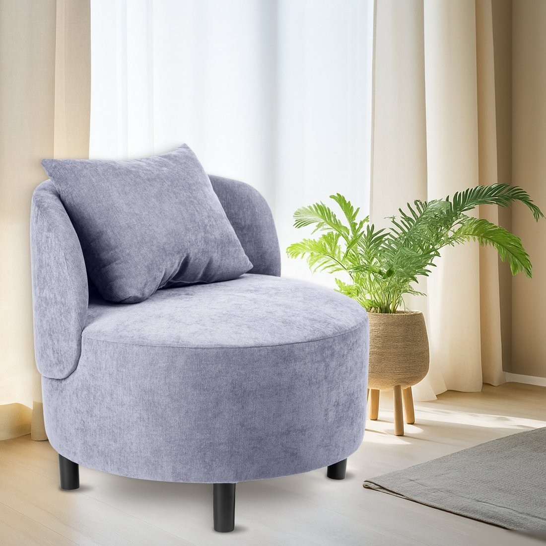Интерьерное кресло Mio Tesoro Милан 1 (JH3565-19)
