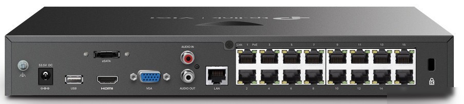 Сетевой видеорегистратор TP-Link Vigi NVR2016H-16P