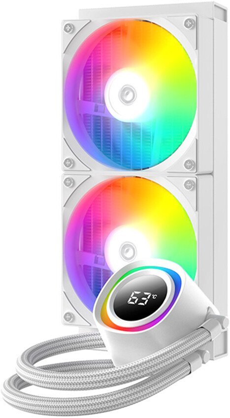 Система жидкостного охлаждения для процессора ID-Cooling FX240 TD White