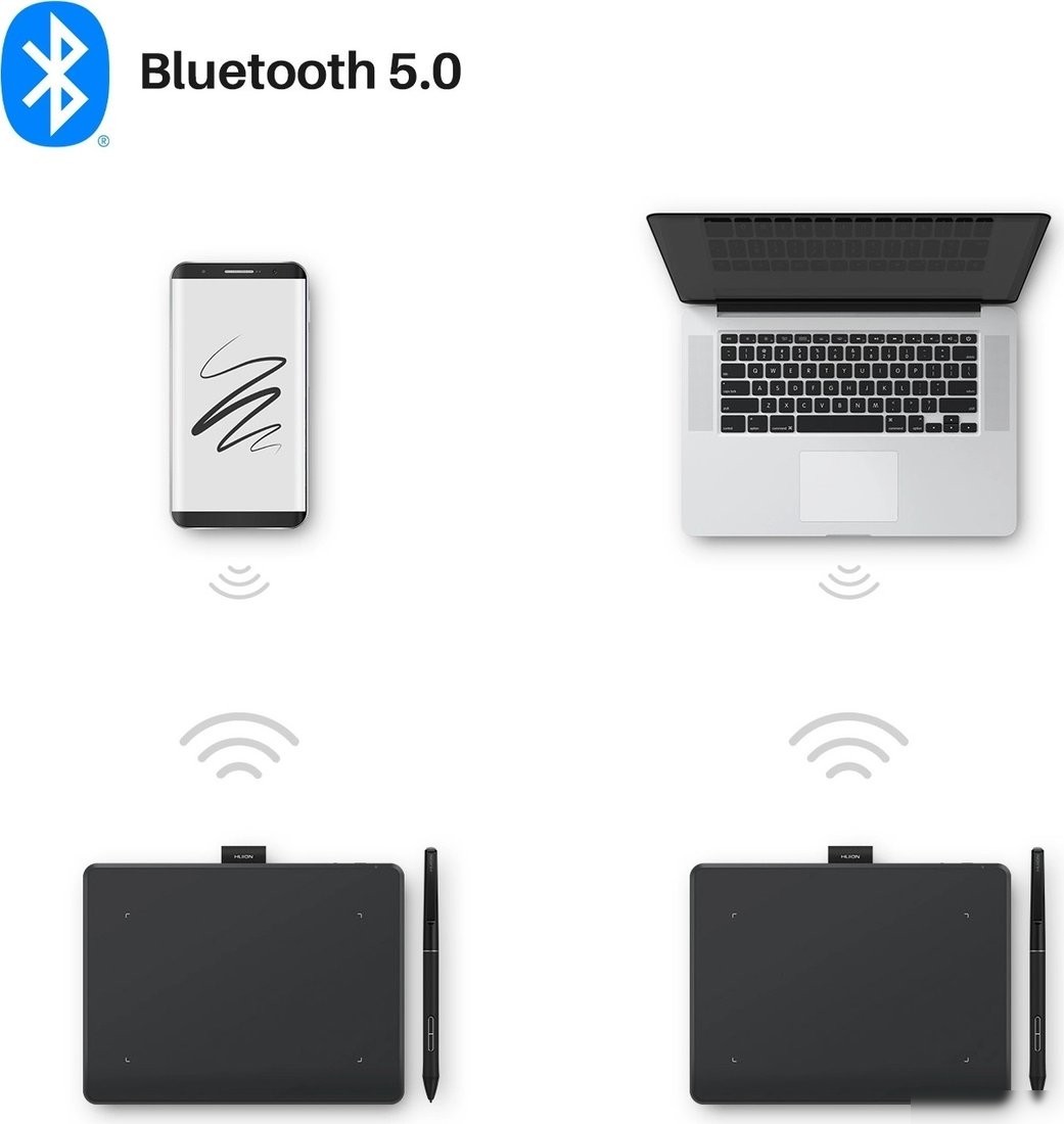 Графический планшет Huion Inspiroy Frego S L310 (черный)
