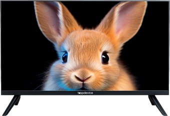 Телевизор Topdevice 24" HD LED TV (черный)
