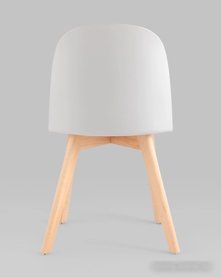 Стул Stool Group Fog с подушкой SL-7022DM (светло-серый, деревянные ножки)