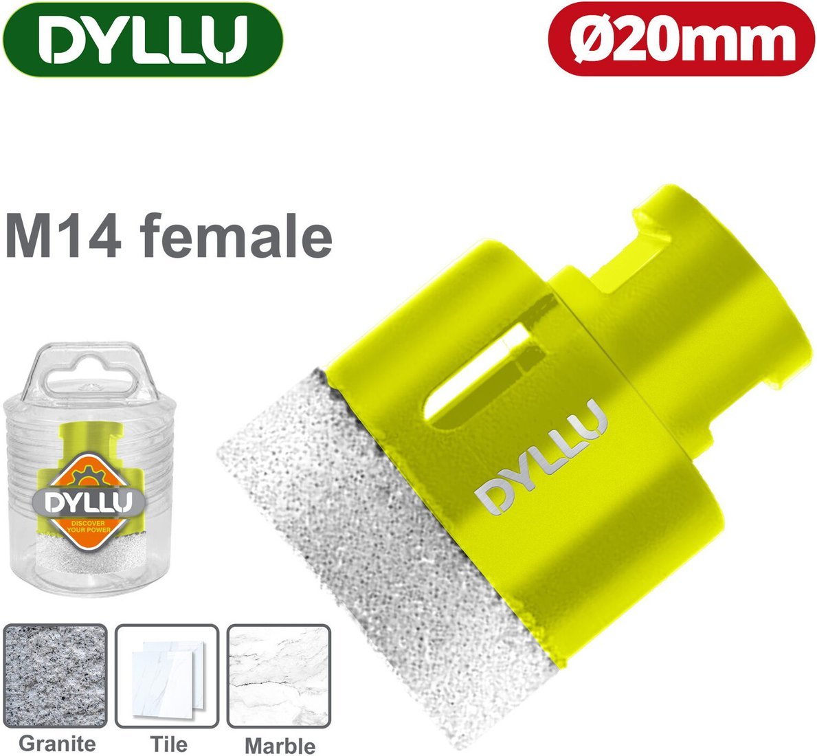 Коронка Dyllu DTKJ8K20