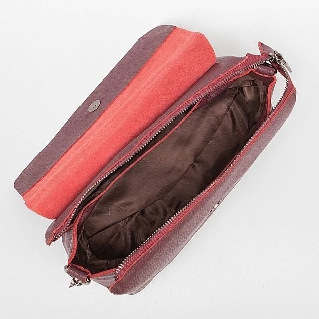Женская сумка Poshete 931-009-3B-907-BRD (бордовый)