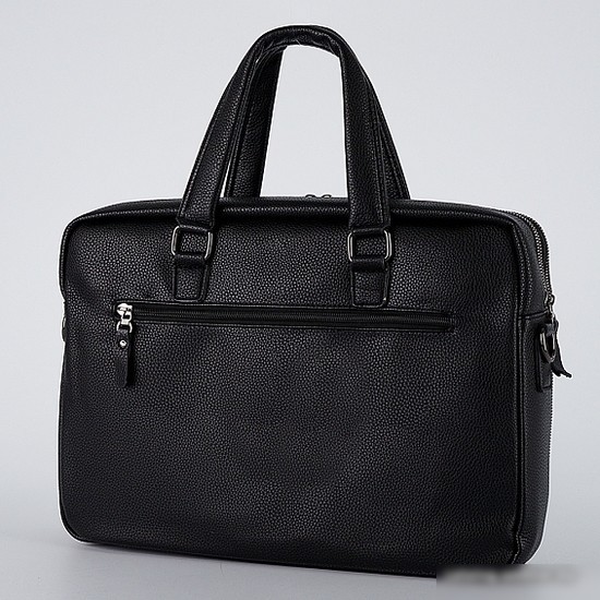 Мужская сумка Poshete 249-8193-8-BLK (черный)