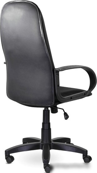 Кресло Brabix Praktik EX-279 (ткань JP/кожзам, черный)