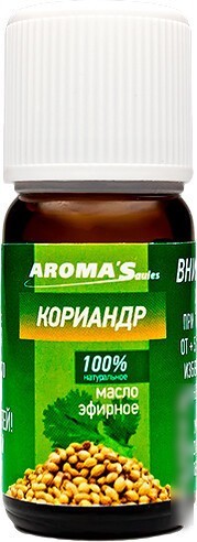 Aroma Saules Эфирное масло Кориандр 10 мл