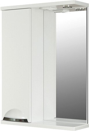 Mixline Шкаф с зеркалом Этьен 50 L 542402 (с подсветкой)