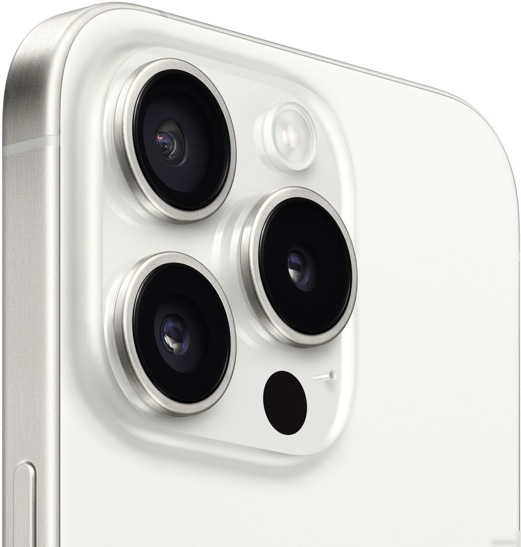 Телефон Apple iPhone 15 Pro 128GB (белый титан)