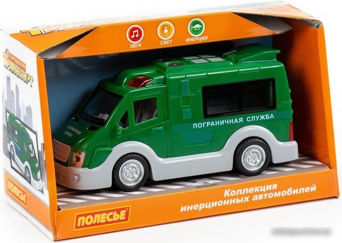 Игрушечный транспорт Полесье Пограничная служба 79688