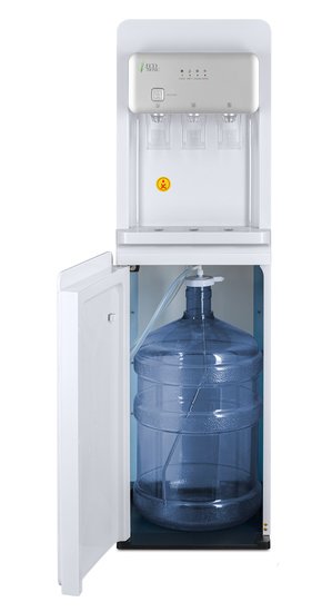 Кулер для воды Ecotronic K43-LXE (белый/серебристый)