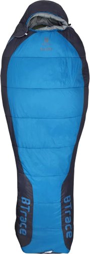 Спальный мешок BTrace Buddy L S0594 (левый, серый/синий)