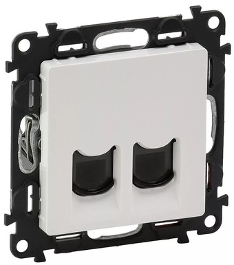 Розетка телефонная Legrand Valena Life 753139 (белый)