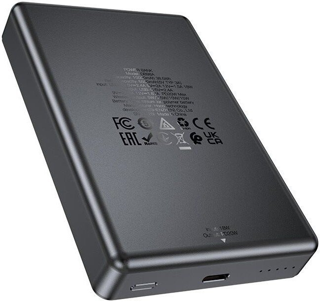Внешний аккумулятор Hoco DB98A 10000mAh (черный)