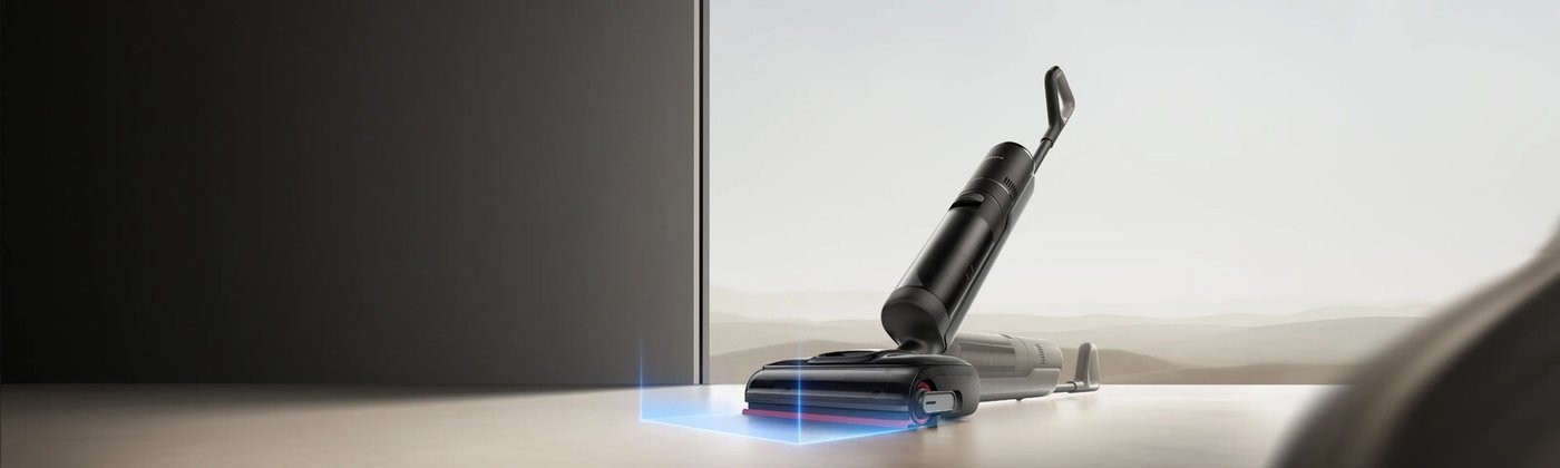 Вертикальный моющий пылесос Dreame H15 Pro Wet and Dry Vacuum Cleaner HHR46A (евровилка)