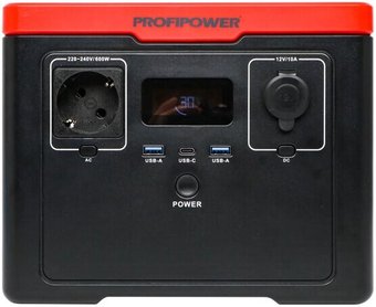 Портативная зарядная станция Profipower ПЭ-600PRO