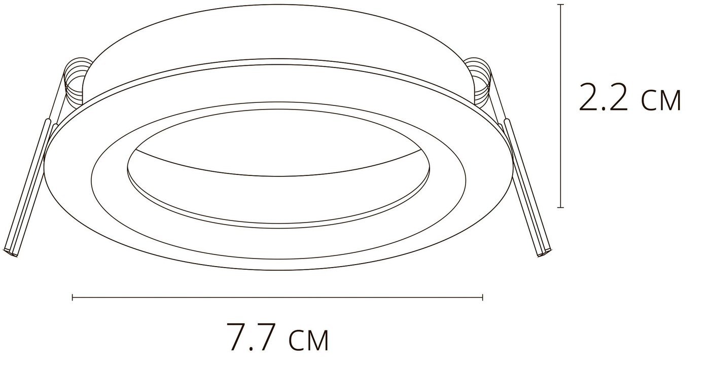 Точечный светильник Arte Lamp Mira A2861PL-1BK