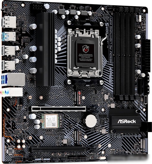 Материнская плата ASRock B650M PG Lightning WiFi