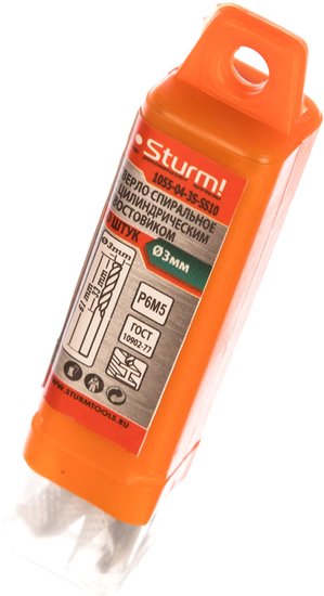 Набор сверл Sturm 1055-04-3S-SS10 (10 шт)
