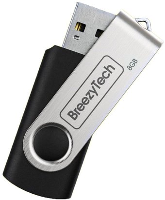 USB Flash BreezyTech U006 8GB (черный)