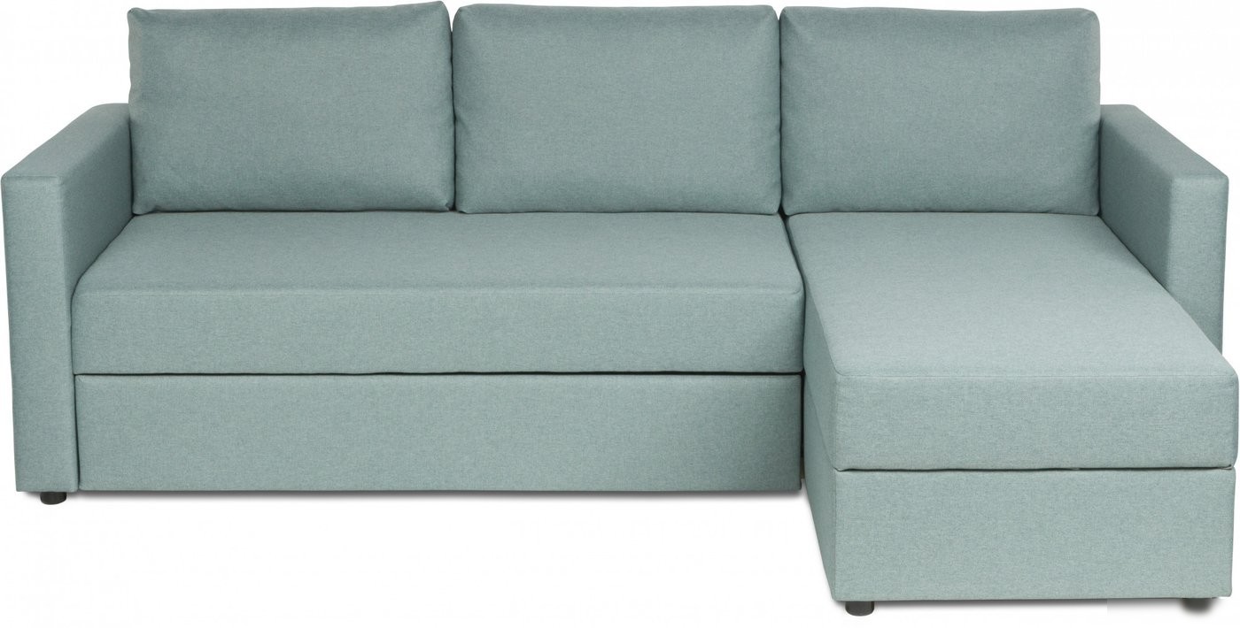 Угловой диван Mio Tesoro Тилаус короткий подлокотник (Mint/Grey)