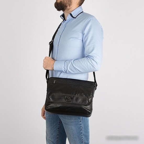 Сумка через плечо Poshete 253-0002-24-BLK (черный)