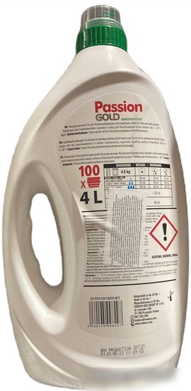 Гель для стирки Zalchem Passion Gold Universal 4 л