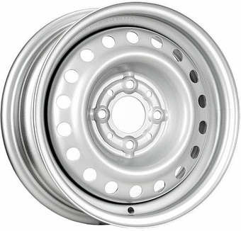 Штампованные диски TREBL 7405T 15x5.5" 4x100мм DIA 54.1мм ET 51мм Silver