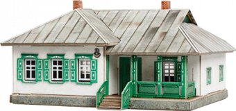Сборная модель Умная Бумага Сельский дом №2 4627081555418