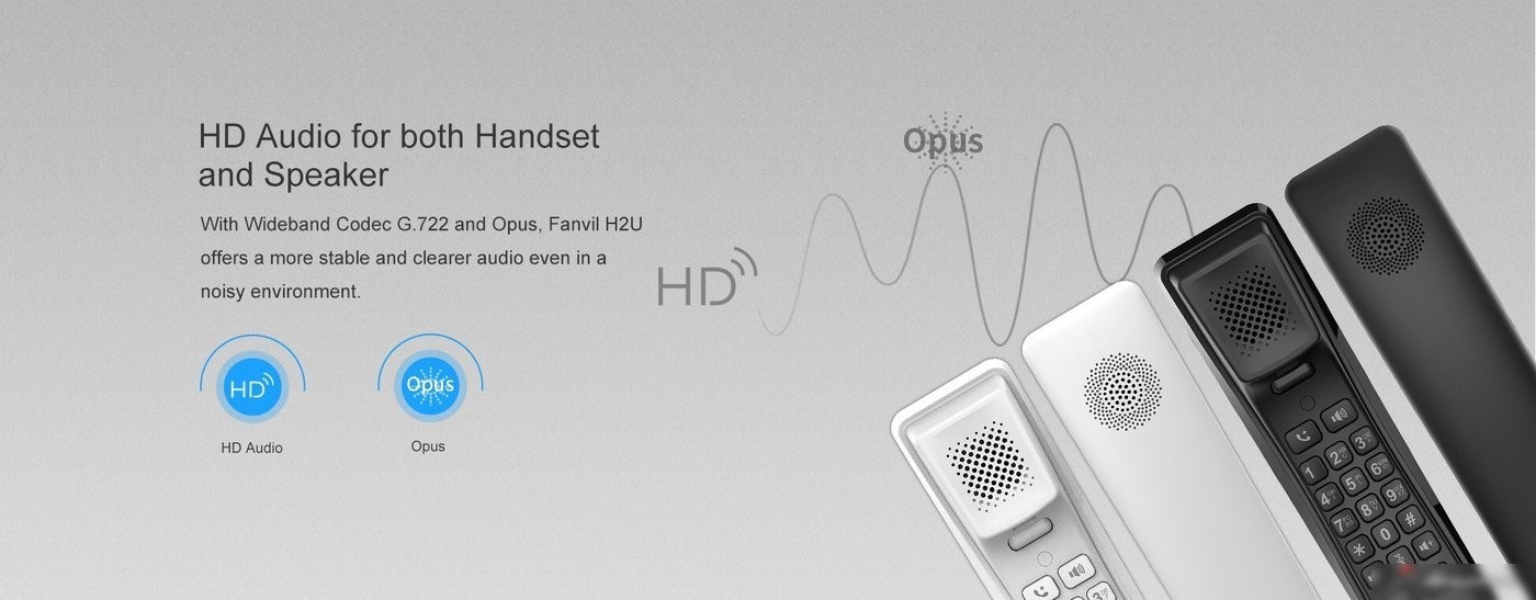 IP-телефон Fanvil H2U (черный)