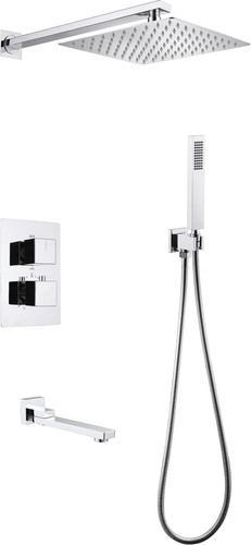 Душевая система Abber Daheim AF8250 (хром)