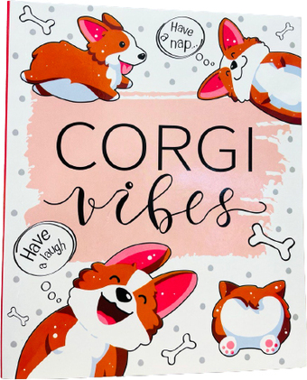 Блокнот Malamalama Corgi Vibes Блокнот позитивного настроения 4627131689469