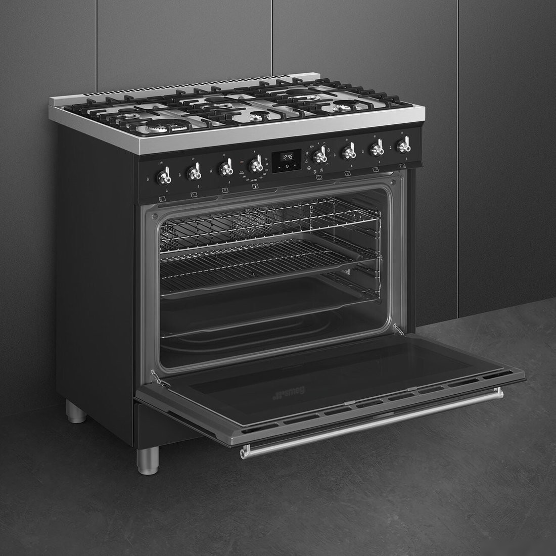 Кухонная плита Smeg C9GMMB2