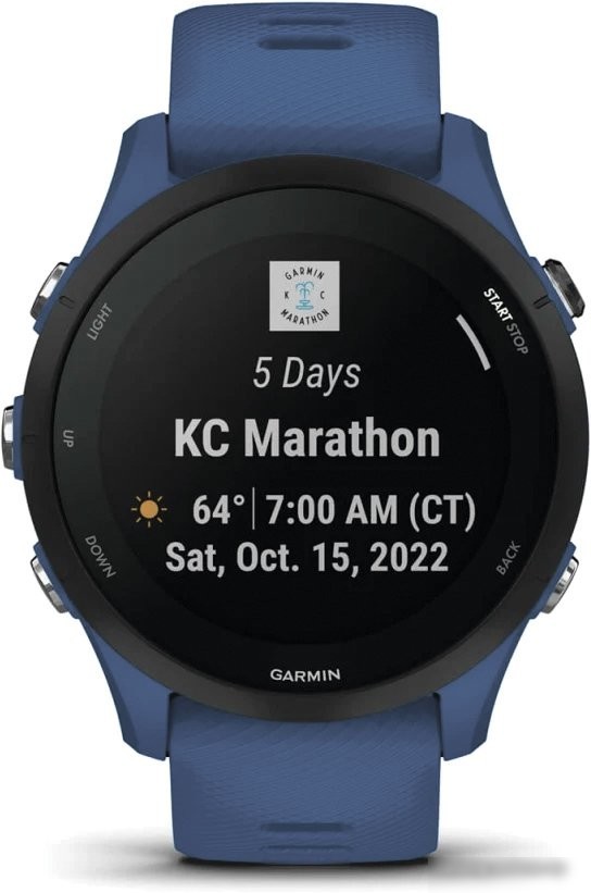 Умные часы Garmin Forerunner 255 (темно-синий/черный)
