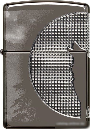 Зажигалка Zippo 49353 Armor High Polish Black Ice