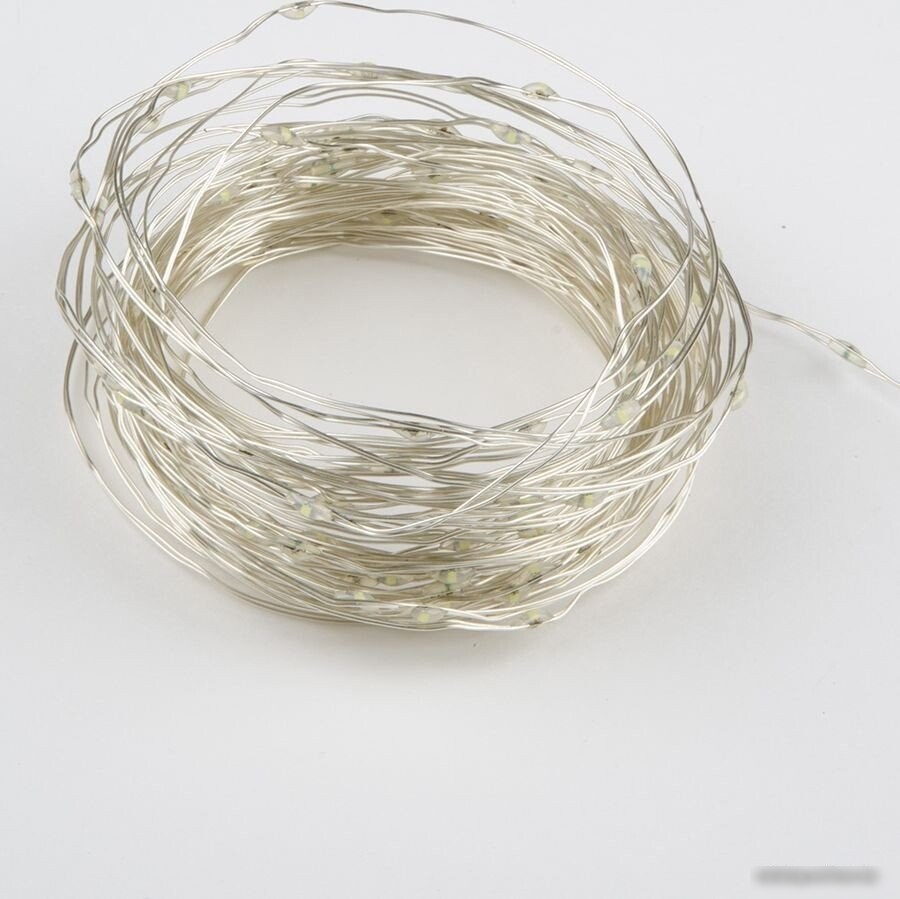 Гирлянда роса Uniel ULD-S0500-050/SCB/2AA WARM WHITE IP20 DEW UL-00005265
