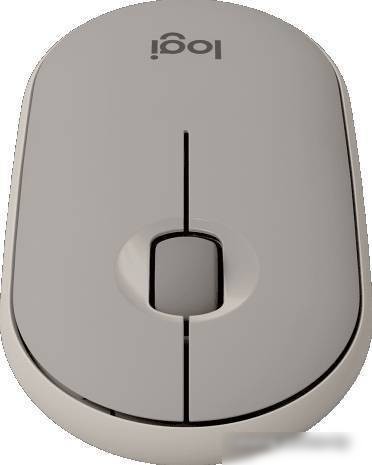 Мышь Logitech M350 Pebble (песочный)