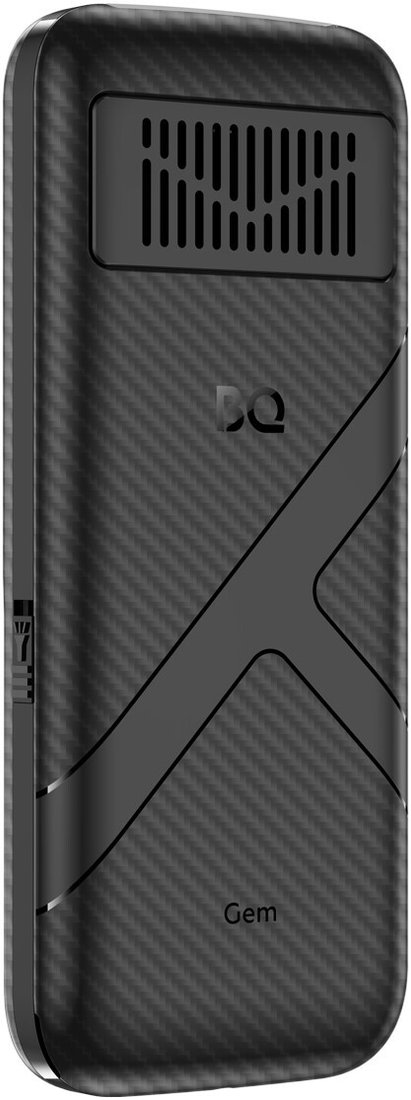 Кнопочный телефон BQ BQ-1860 Gem (черный)