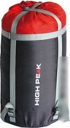 Спальный мешок High Peak TR 350 23068 (левая молния, темно-красный/серый)