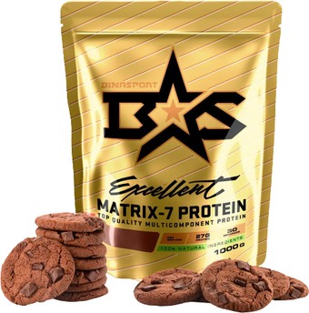 Протеин Binasport Excellent Matrix-7 Protein (1000г, шоколадное печенье)