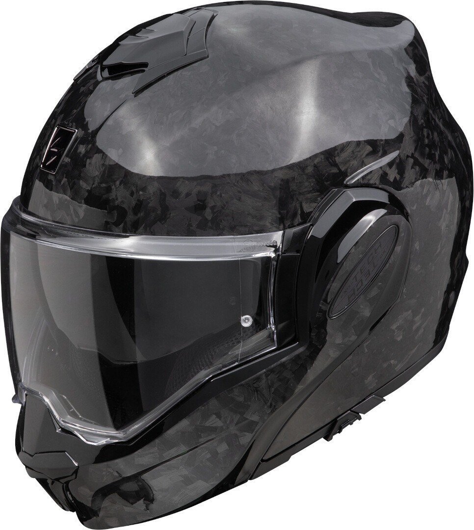 Мотошлем Scorpion Exo Exo-Tech Evo Carbon Onyx (р. M, карбон/карбон)