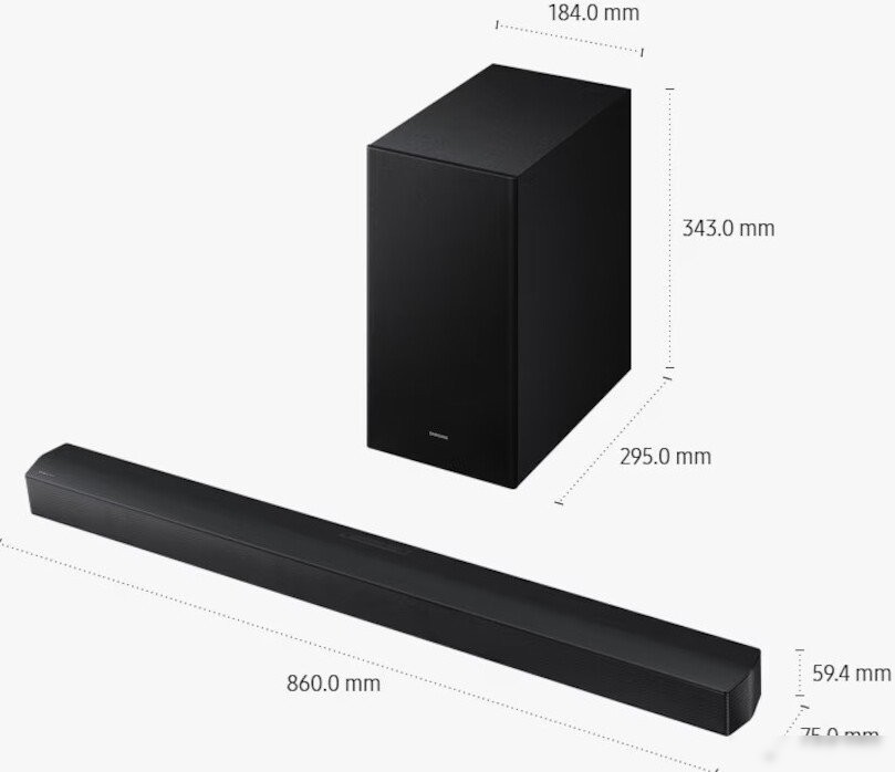 Саундбар Samsung HW-B650F