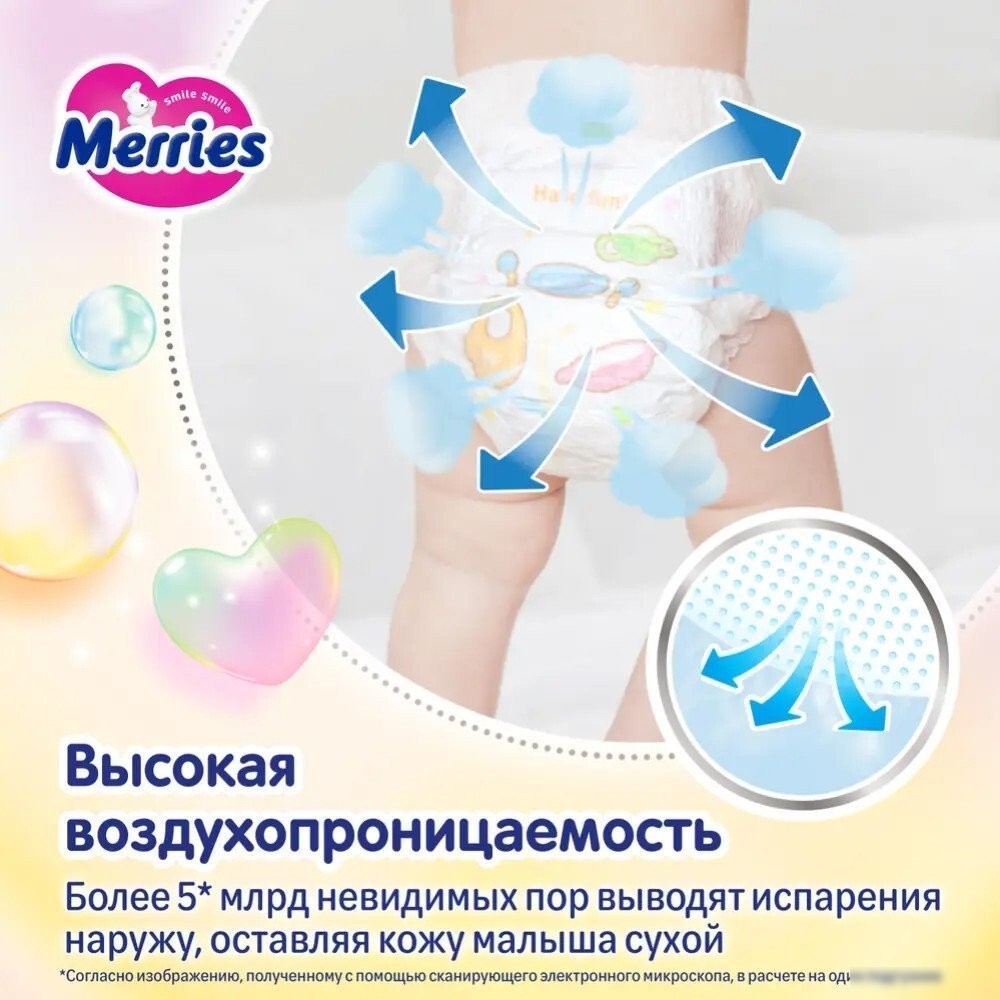 Трусики-подгузники Merries XL (46 шт)