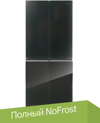 Четырёхдверный холодильник CENTEK CT-1744 Black