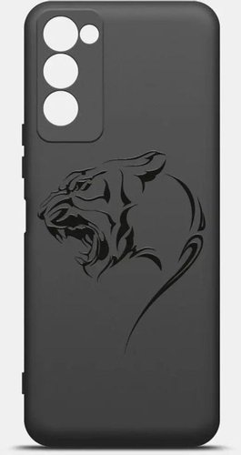 Чехол для телефона BoraSCO ArtWorks для Tecno Camon 18/18P 51151 (черный/рисунок)