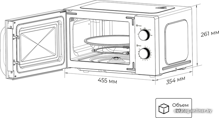 Микроволновая печь LEX FSMO 20.03 WH