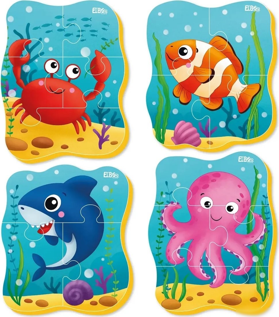 Развивающая игра El'Basco Toys Морские жители ET02-024